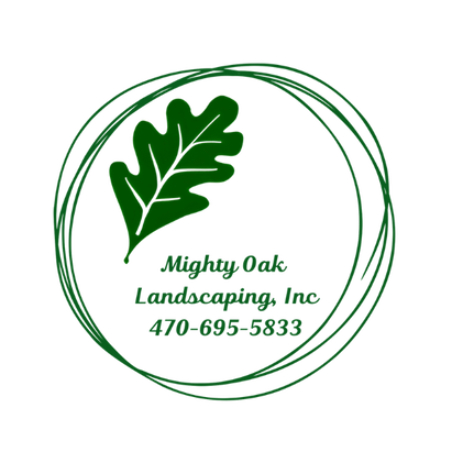 Mighty Oak Landscaping logo